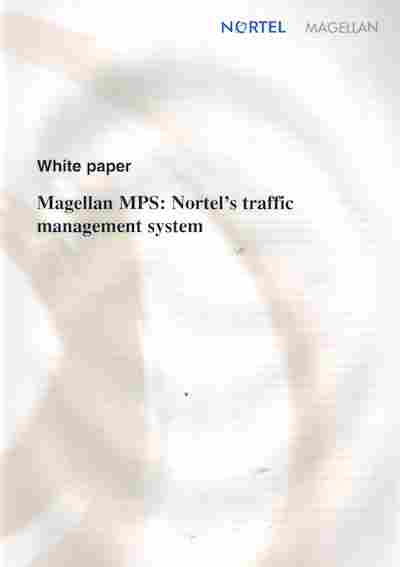 Буклет NORTEL MAGELLAN MPS: Nortel's traffic management system, 55-1779, Баград.рф